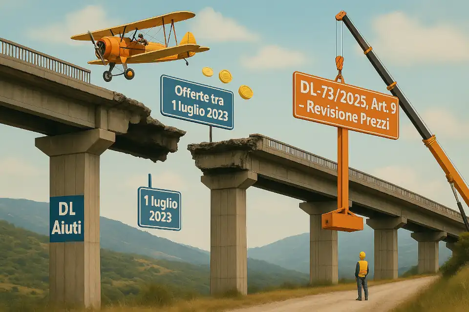 revisione prezzi e DL infrastrutture